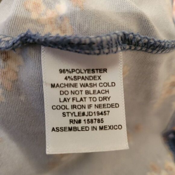 Pie In The Sky Bodycon Peasant Mini Dress (Size L) - Picture 6 of 7